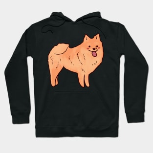 pomeranian drawing Hoodie